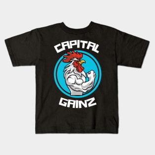 Capital Gainz - Funny Accounting & Finance (Capital Gains) Kids T-Shirt